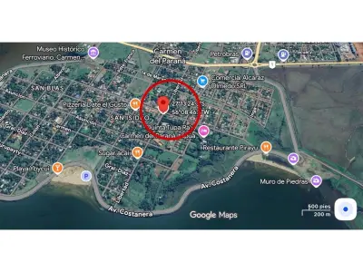 Terreno en venta en esquina en Carmen del Paraná, Itapúa 3