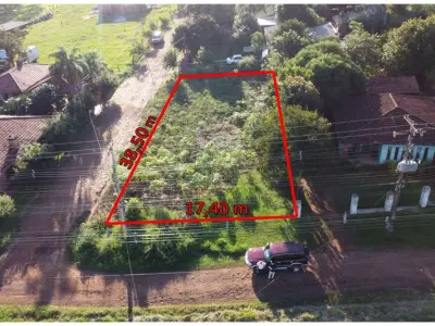 Land for sale on a corner in Hohenau, Itapúa 3