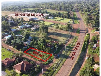 Land for sale on a corner in Hohenau, Itapúa 4