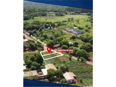 Land for sale on corner, Presidente Franco 3