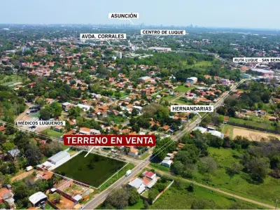 Terreno à venda em esquina sobre asfalto em Maramburé, Luque 3
