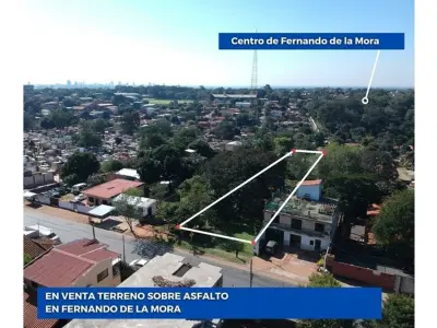 Land for sale in Fernando de la Mora, southern area 4