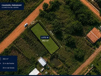 Terreno à venda em Fracción 2, Caazapá 3