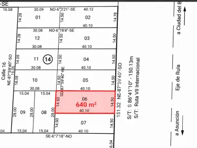 Land for sale in José D. Ocampos, Calabria 2