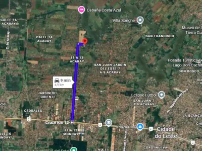 Terreno en venta en Km 12 Acaray, Ciudad del Este – 360 m² 4