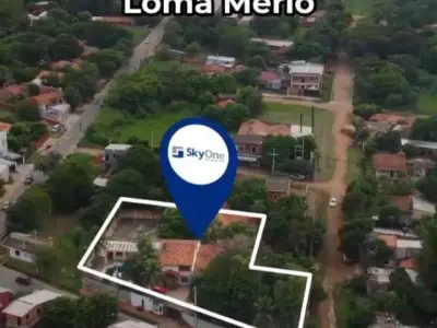 Terreno à venda em Loma Merlo, Luque: 2.104 m² com piscina e frente asfaltada 2