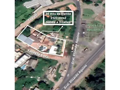 Terreno à venda em Luque com saída para 3 ruas 3