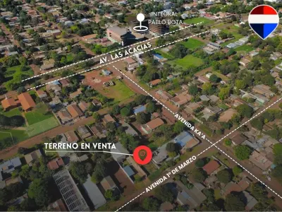 Terreno en venta en Mariscal López, Hernandarias 4
