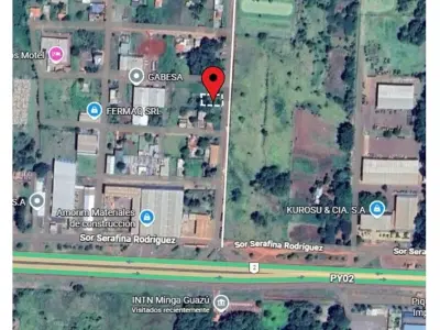 Terreno en venta en Minga Guazú, Alto Paraná 2