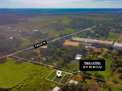 Land for sale in Minga Guazú, km 16 Acaray side 3