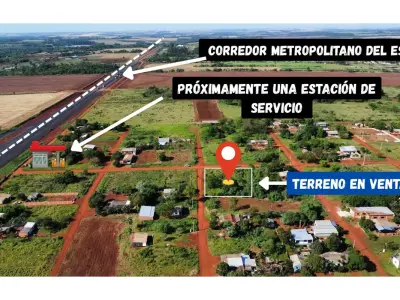 Terreno en venta en Minga Guazú, Km 18 Monday 4
