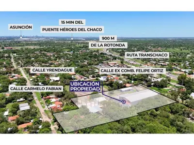 Land for sale in Remansito, Villa Hayes 3