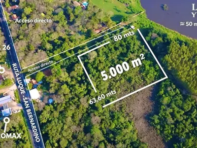 Terreno en venta en San Bernardino con salida al lago 2