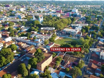 Terreno en venta en San Lorenzo, Saturio Ríos 3