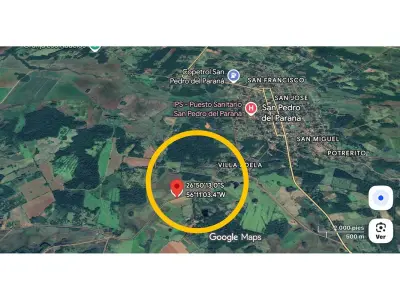 Land for sale in San Pedro del Paraná, Itapúa 3
