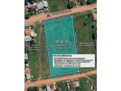 Terreno à venda em Ypacaraí, Hugua Hu Sub-Urbano 4