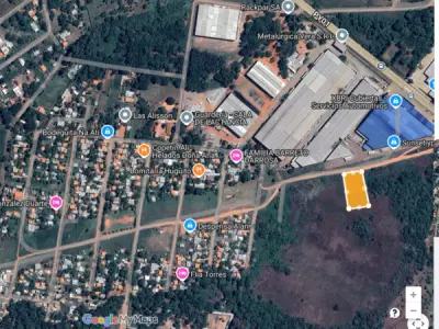 Land for sale in Ypané, industrial zone 3