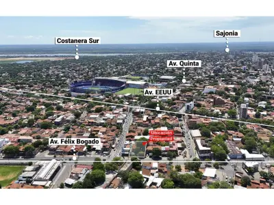 Terreno en venta sobre Avda. Félix Bogado, General Díaz 4