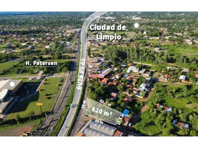 Terreno en venta sobre colectora en Limpio, Central 3