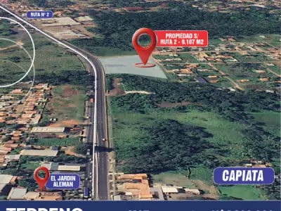 Terreno en venta sobre Ruta 2, Km 24.5 en Capiata 3