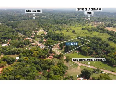 Terreno à venda na rota Luque-Limpio, Central 3