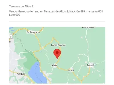 Terreno residencial en venta en Altos, Cordillera 3
