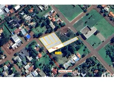 Residential land for sale in Hohenau, Itapúa 3
