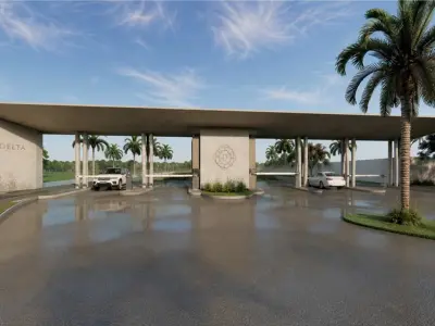 Land for sale in Aquadelta gated community, Limpio 5