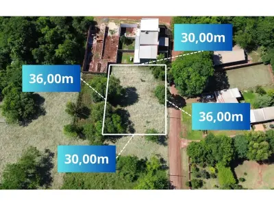Three lots for sale in Cambyretá, Itapúa 3