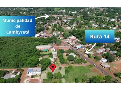 Three lots for sale in Cambyretá, Itapúa 4