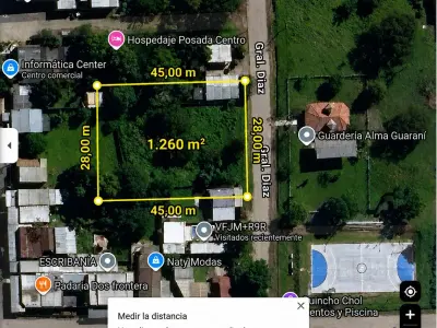 Terreno de 1.260 m² en Barrio Obrero, Bella Vista Norte 3