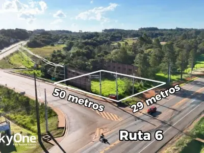 1,450 m² Land Plot on Route PY06 in Santa María Santillán, Encarnación 3
