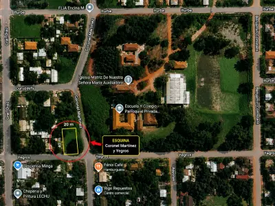 Venta de terreno en esquina frente a la Iglesia María Auxiliadora en Bella Vista Norte 2